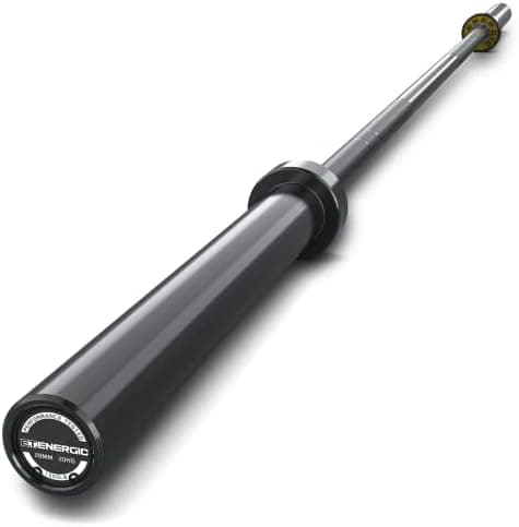 Olympic Barbell 7FT 45LB, 1500LB Capacity Weight Bar for Home Gym, 2-Inch Olympic Barbell for…