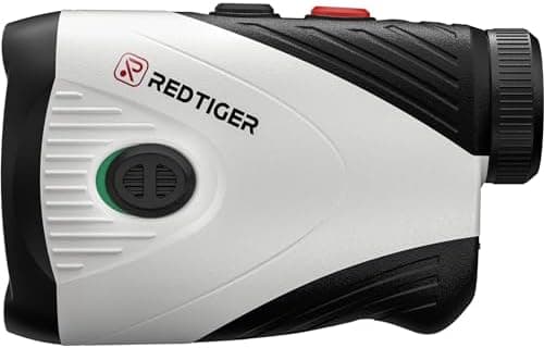 REDTIGER Golf Rangefinder with Slope Switch, 1200 Yards Range Finder Golfing, 7X Magnification, Flag Pole Locking Vibration…