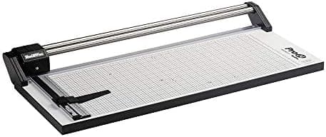 Rotatrim Pro 24 Inch Cut Professional Paper Cutter/Trimmer Precision Rotary Trimmer with Self-Sharpening Precision Steel Blades &…