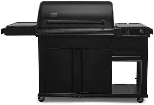 Traeger Woodridge Elite Electric Wood Pellet Grill and Smoker, 970 Sq. in., Side Sear Station, WiFIRE Technology, Super Smoke…