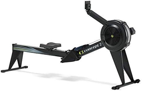 Concept2 RowErg Indoor Rowing Machine with Tall Legs - PM5 Monitor, Device Holder, Adjustable Air Resistance, Easy Storage