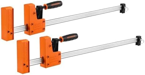 JORGENSEN 24-inch Bar Clamps, 90° Cabinet Master Parallel Jaw Bar…