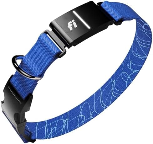Fi New Series 3+ Smart Dog Tracker Collar [6 Month Membership Included] GPS Tracker for Dogs with Health & Behavior Monitoring…