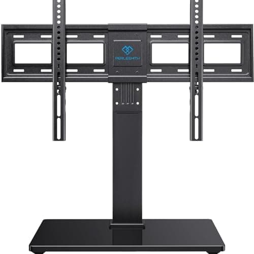 PERLESMITH Universal Swivel TV Stand Legs for 37-75 inch TVs, Height Adjustable Tabletop Mount…