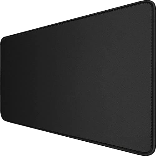 Large Extended Gaming Mouse Pad with Stitched Edges, (31.5X15.7In) Durable Non-Slip Natural Rubber Base, Waterproof Computer…