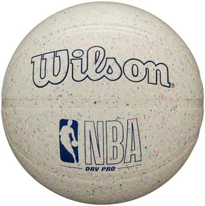 WILSON NBA DRV Pro Outdoor Basketball - Beige/Speckled, Size 7-29.5"
