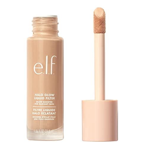 e.l.f. Halo Glow Liquid Filter, Complexion Booster For A Glowing, Soft-Focus Look, Infused With Hyaluronic Acid, Vegan &…