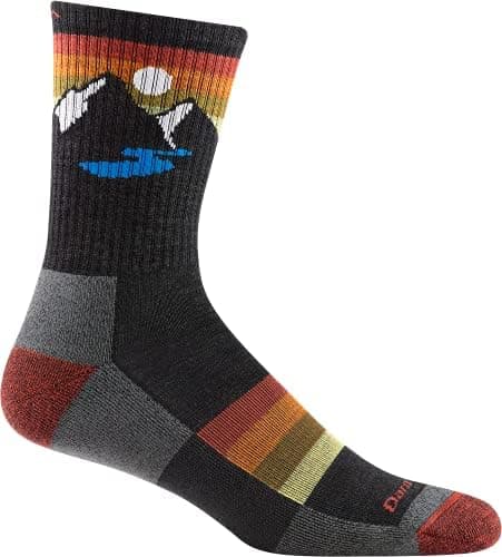 Darn Tough Vermont Sunset Ridge Crew Lightweight with Cushion Sock