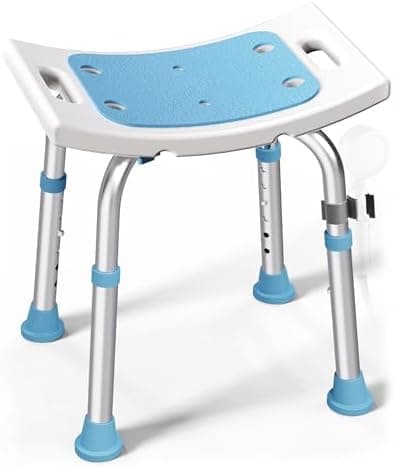 HOMLAND Shower Chair for Inside Shower, 400 lbs Adjustable Shower…