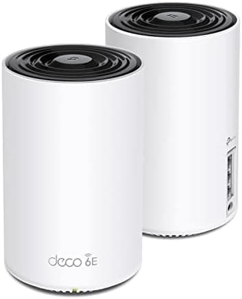 TP-Link Deco XE75 AXE5400 Tri-Band WiFi 6E Mesh System - Covers up to 5500 Sq.Ft, Replaces WiFi Router and Extender, AI-Driven…