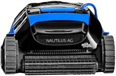Dolphin (2026 Model) Nautilus AG Automatic Robotic Pool Vacuum Cleaner, Active Scrubber Brush, Top Load Filters Access, Ideal for…