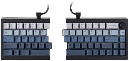 EPOMAKER Split65 QMK/VIA Programmable Keyboard, Wireless Mechanical Keyboard in 2.4Ghz/BT/Type-C, Ergonomic Gaming Keyboard in…