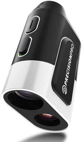Precision Pro NX9 Golf Rangefinder with Slope Switch – 900 Yards Laser Range Finder, Flag Lock Vibration, 6X Magnification…