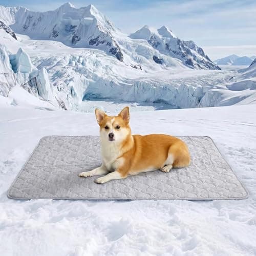 Cozy Bliss Leakproof Cooling Blanket for Large Dogs – Q-Max 0.5…