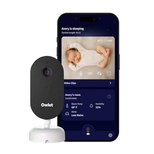 Owlet Dream Sight (Gen 3) Smart Video Baby Monitor | 2K HD Camera w/Night Vision | Detects Crying, Motion & Temperature |…