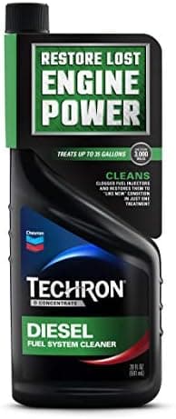 Chevron Techron D Concentrate Diesel Fuel System Cleaner, 20 oz., Pack of 1