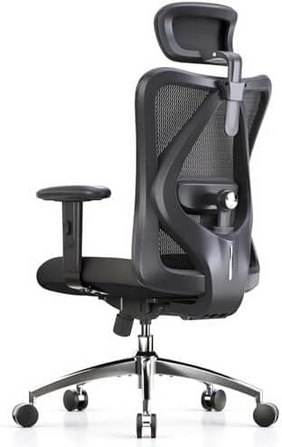 SIHOO M18 Ergonomic Office Chair, High Back Mesh Desk Chair with Adjustable Headrest & Lumbar Support, 330lbs Capacity Computer…