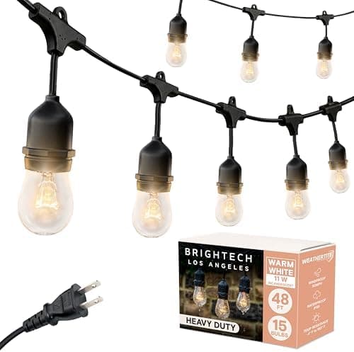 Brightech Ambience Pro Incandescent Outdoor String Lights…