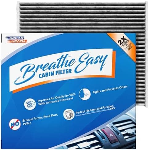 Spearhead Odor Defense Breathe Easy Cabin Filter | Fits Bronco/Sport, Escape, Explorer, Maverick, Mustang…