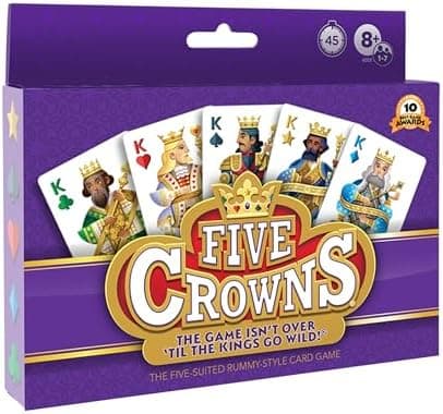 Five Crowns – Card Game for Kids and Adults, Travel and Family Game…