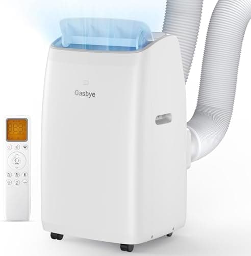 Gasbye Dual Hose Portable Air Conditioner, [2026 Upgraded] Full DC…