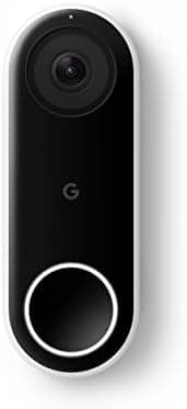 Google Nest Doorbell (Wired) - Formerly Nest Hello - Video Doorbell with 24/7 Streaming - Smart Doorbell Camera for Home with HDR…