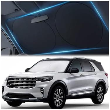 Magnelex Car Windshield Sunshade – Double-Layer Design for 2X Heat Blocking, Blocks UV Rays, Foldable Sun Shade for Cars, Trucks…