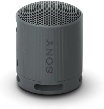 Sony SRS-XB100 Wireless Bluetooth Portable Lightweight Super-Compact Travel Speaker, Durable IP67 Waterproof…