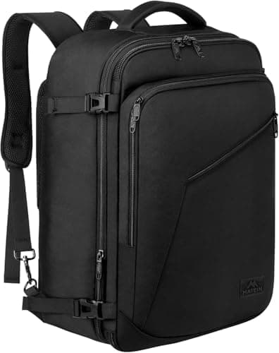 MATEIN Carry on Backpack, Extra Large Travel Backpack Expandable Airplane Approved Weekender Bag for Men and Women, Water…