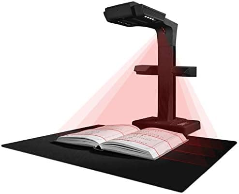 CZUR ET18 Pro Professional Document Scanner, 2nd Gen Auto-Flatten & Deskew Tech, 18MP HD Camera, Capture A3, 186 Languages OCR…