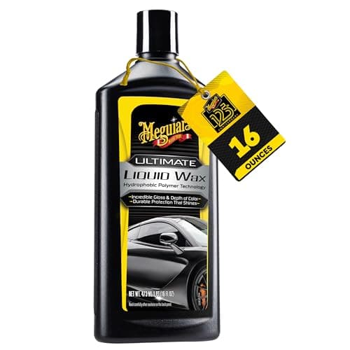 Meguiar's Ultimate Liquid Wax, Improved Liquid Car Wax Formula for Durable Protection that Shines…