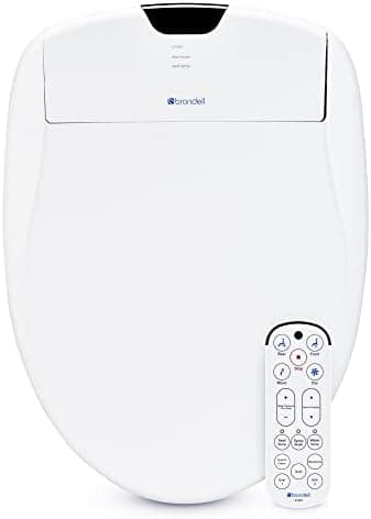 Brondell Bidet Toilet Seat S1400, Smart Toilet Seat, Dual Stainless-Steel, Self-Cleaning Nozzle With Clean Plus Technology…