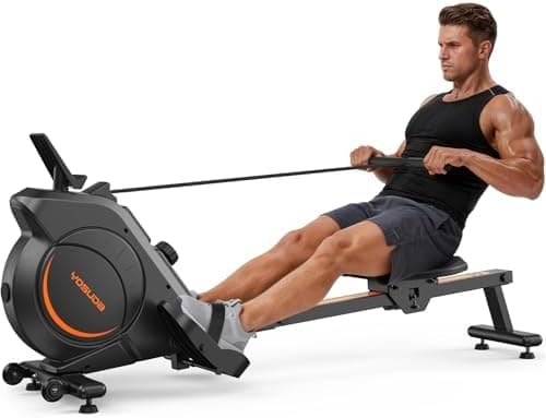 YOSUDA Rowing Machine for Home, Magnetic Rower Machine for Beginners…