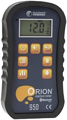 Orion® 950 Pinless Wood Moisture Meter by Wagner Meters I Accurate, Non-Damaging, Dual Depth Lumber…