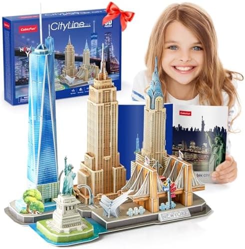 3D Puzzles for Kids Ages 8-10 Arts Crafts for Kids Ages 8-12 New York…