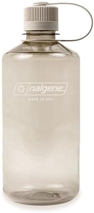 Nalgene 32 oz Narrow Mouth Water Bottle | BPA-Free, Durable & Leak Proof, Lghtweght Bottle for Hkng, Gym & Travel, Cotton