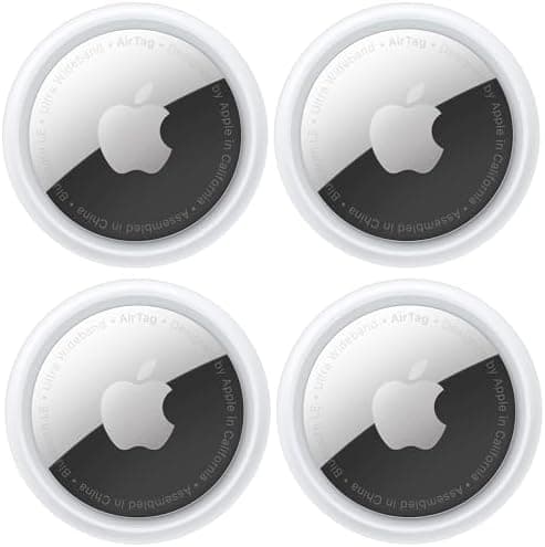 Apple AirTag Tracking Device, 4-Pack