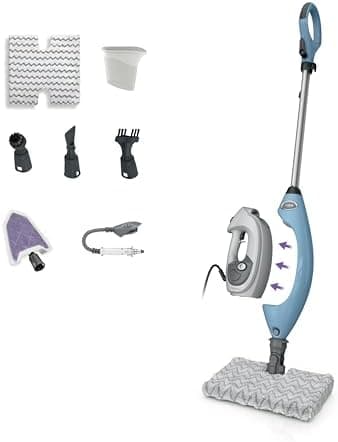 Shark Lift-Away 5-in-1 Steam Mop with Detachable Handheld Steam Cleaner, for Whole Home Cleaning including…