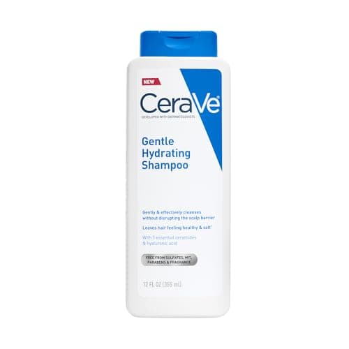 CeraVe Gentle Hydrating Shampoo, With Ceramides, Niacinamide & Hyaluronic Acid For Soft, Healthy Looking Hair…