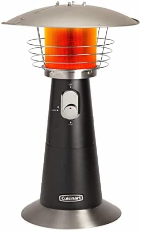 Cuisinart Portable Tabletop Patio Heater, 11,000 BTU Outdoor Propane Heater with Safety Tilt Switch and…