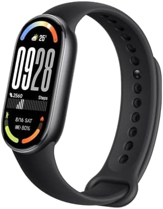 XIAOMI Mi Smart Band 10 (2025) Global Version - 1.72" AMOLED Display | 21 Days Battery Life | Touchscreen…