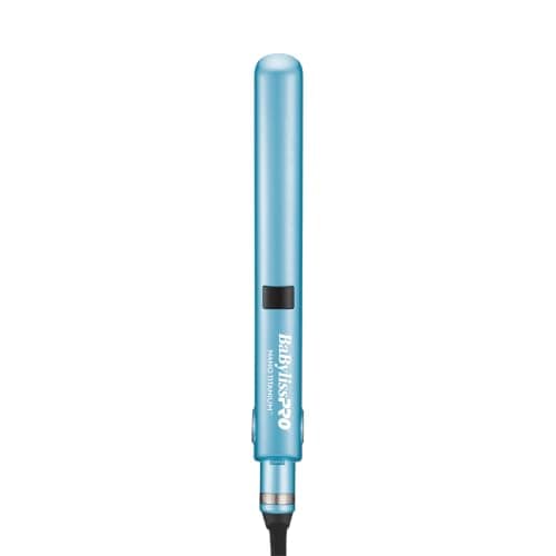 BaBylissPRO Nano Titanium Flat Iron Hair Straightener, Digital Flat Iron for Pro Salon Results, Styling Tool for All Hair Types