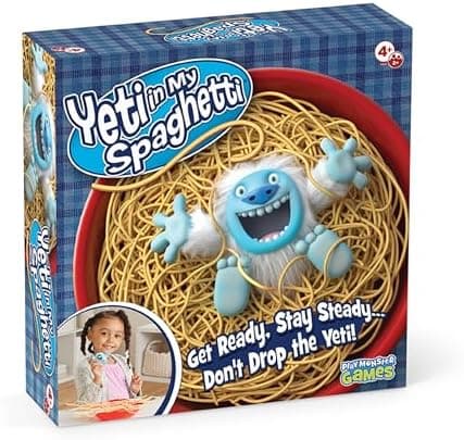 Yeti in My Spaghetti Board Game – Kids Games, Family Game, Multi-Player, Board Games for Family Night, Preschool Toys…