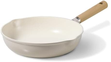 CAROTE 10" Ceramic Frying Pan Skillet, Non Stick Skillet Chef's Pan…