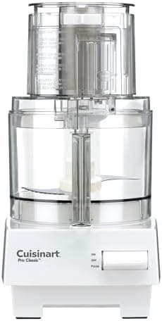 Cuisinart 7-Cup Pro Classic Food Processor, 600-Watt Motor, Vegetable Chopper & Blender for Mincing, Dicing, Shredding, Puree &…