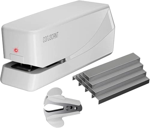 Coruscant Electric Stapler, No Jam Easy Reload, 25 Sheet Automatic Staplers for Desk, with 2000 Staples and 1…