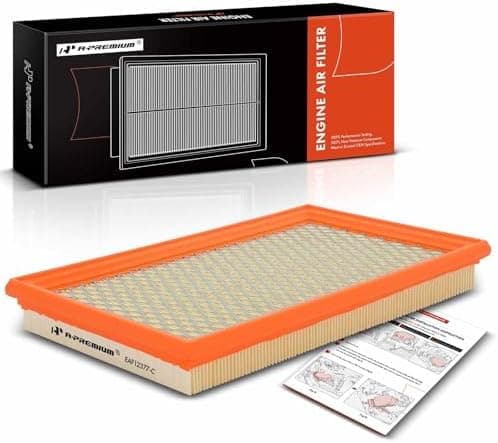 A-Premium Engine Air Filter Compatible with Infiniti, Nissan, Saab & Subaru - 350Z, Altima, Frontier, Maxima…