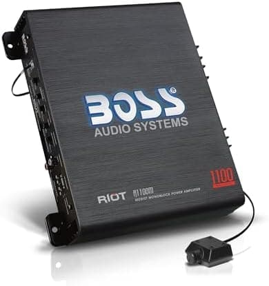 BOSS Audio Systems R1100M Monoblock Car Amplifier - 1100 High Output…