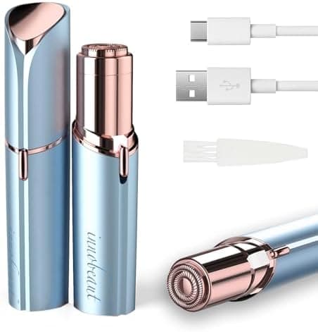 innobeaut Facial Hair Removal for Women, Electric Painless Facial Hair Remover for Face, Lip, Chin with USB Rechargeable…