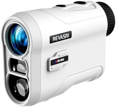 REVASRI Golf Rangefinder with Slope and Pin Lock Vibration, External Slope Switch for Golf Tournament Legal, Rangefinders with…